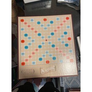 Vintage Milton Bradley Scrabble Playing Board